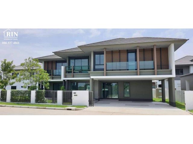 #R038-1 #Burasiri Bangna by Sansiri. Brand new house for S A L E. Located at Bang Saothong District, Samutprakan.