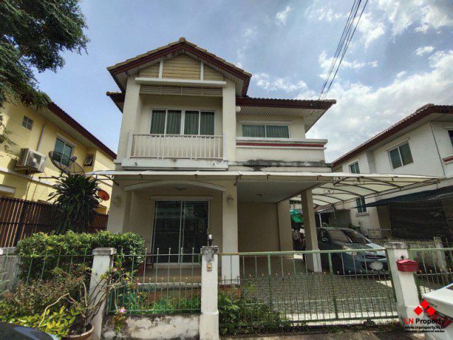 ให้เช่าบ้านเดี่ยว 2ชั้น 3ห้องนอน 3ห้องน้ำ 45ตรว. ถ.วงแหวนอ่อนนุช House for rent with fully furnished at Onnut outer-ring Rd. Near Mag