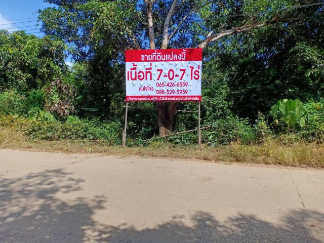 ขายที่ดิน 7-0-7 ไร่ ใกล้หาดเพ ใกล้เกาะเสม็ด จังหวัดระยอง