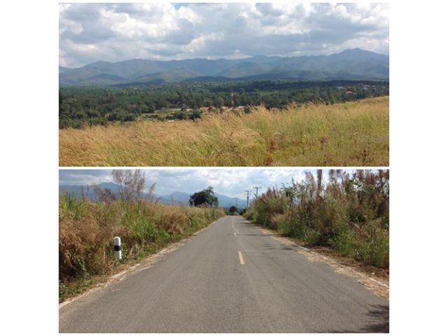 Land for sale, next to concrete road, next to 3 roads, 360 degree mountain views, there is   this point where you can see beautiful mountain views, re