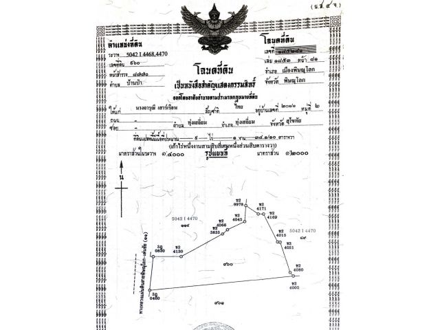 ขายที่ดินติดวัดบ้านป่า 9ไร่ 1งานกว่า จ.พิษณุโลก