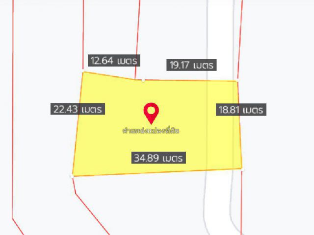 ขายที่ดินบางไผ่ 171 ตรว. ถมแล้ว ใกล้ถนนเส้น 304 - 1.1 กม. อ.เมือง จ.ฉะเชิงเทรา