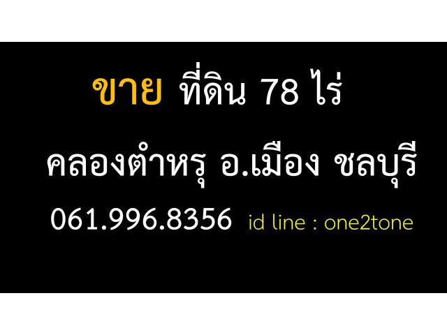 คลองตำหรุ อ.เมือง ชลบุรี 76 ไร่