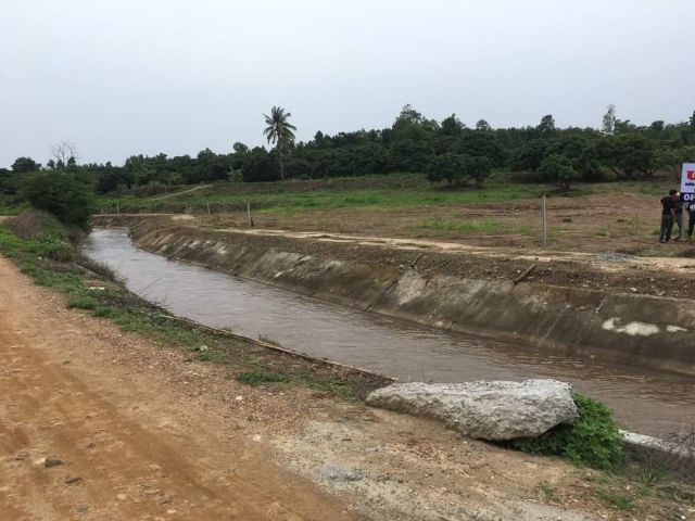 ขายที่ดินบ้านทุ่งปี้แม่วางสันป่าตองถมดินเรียบร้อยราคาถูก