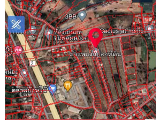 ขายที่ดินทำเลดีเมืองหนองคาย 169.3ตรว.  ต.หนองกอมเกาะ อ.เมือง จ.หนองคาย