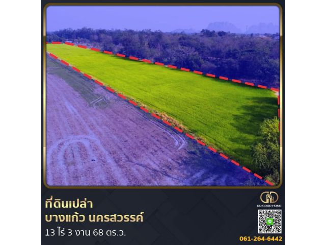 ที่ดิน อ.บรรพตพิสัย 13 ไร่ 368 ตร.ว. นครสวรรค์