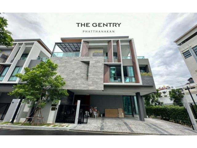 (ขาย) ** วิลล่าหรู เดอะ เจนทริ พัฒนาการ (The Gentry Phatthanakan) บ้านใหม่ ไม่เคยพักอาศัย ตกเเต่งสวยงามอย่างดีทั้งหลัง พ