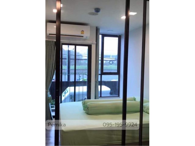 For Rent Atmoz Chaengwattana Area 23 sq.m. 8K per month Fully Furnished ให้เช่าคอนโด แอทโมซ แจ้งวัฒนะ