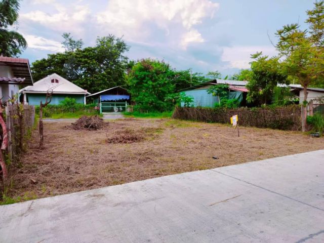 ขายที่ดินบ้านบ่อสร้างดอยสะเก็ตติดถนนสองด้านพร้อมโอน