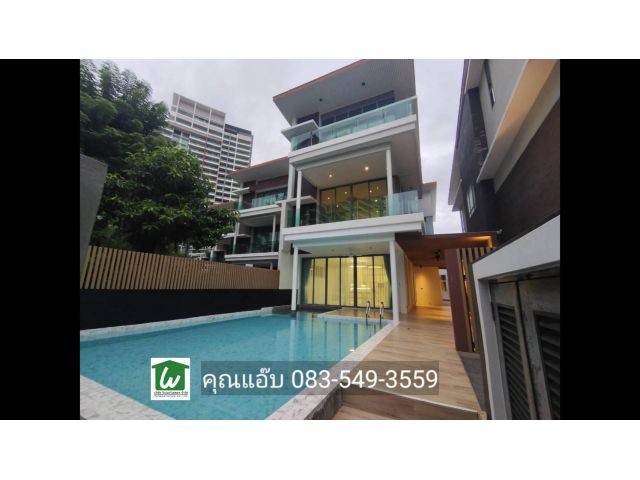 ขายบ้านpool villa ต.แสนสุข อ.เมือง จ.ชลบุรี 100 ตร.ว