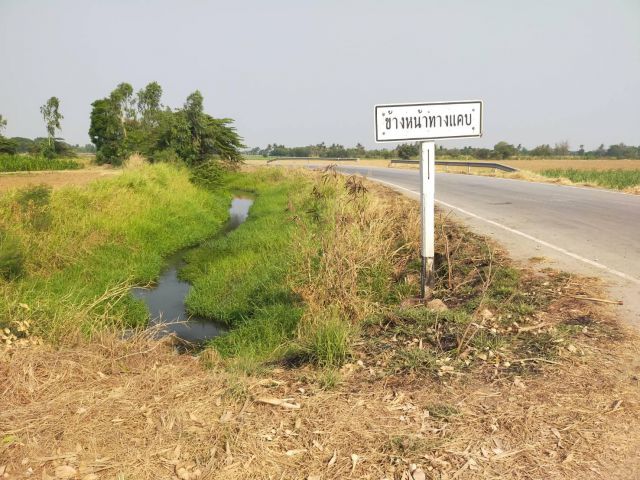 ขายที่ดิน 53ไร่ ไร่ละ380000-ติดถนนทางหลวง+คลอง อ.สองพี่น้อง จ.สุพรรฯเขตพื้นที่สีม่วง ทำโรงงานได้