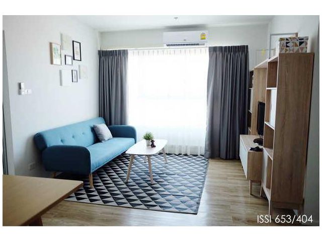 ขายคอนโด ISSI CONDO SUKSAWAT ห้องมุม วิวแม่น้ำ ตกแต่งสวยพร้อมเฟอร์นิเจอร์เข้าอยู่ได้เลย