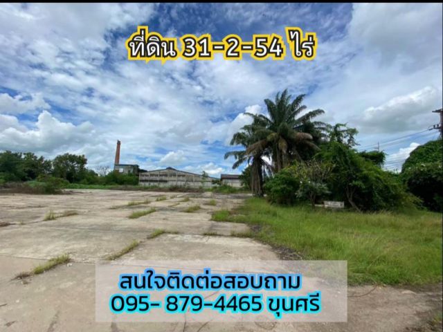 ขายที่ดินเมืองสุรินทร์ 31-2-54 ไร่ ทำเลทองธุรกิจ ติดถนน 4 เลน สุรินทร์-จอมพระ-ร้อยเอ็ด(214) 095-879-4465