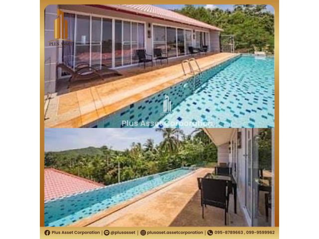 Pool Villa Wanwisa เกาะสมุย 5 ห้องนอน 5 ห้องน้ำ พร้อมสระว่ายน้ำ และฟิตเนสภายในบ้าน