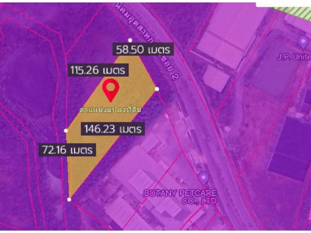 LL112 ขายที่ดิน 4.5 ไร่ ผังม่วงแท้ 100% ติดถนนหลัก ในนิคมราชบุรี ใกล้ถนนเพชรเกษม ทำเลดี ราคาไม่แพง