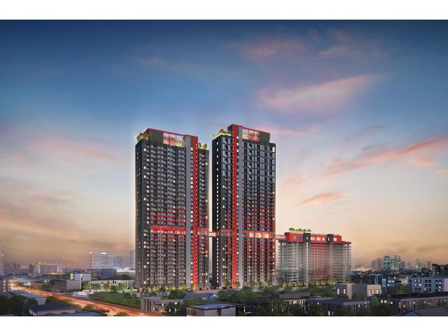 Resale Triplex unit Aspire Huai Kwang