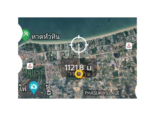 ขายที่ดินโฉนด 3 ไร่ ผังแปลงสวย ทําเลดี ใจกลางเมืองหัวหิน