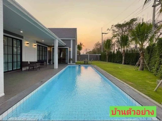 ขายบ้านใหม่ New Nordic Pool villa 119ตรว. ขาย 9.8ล้าน ขายบ้านพลูวิลล่าสร้างใหม่ พูลวิลล่าพัทยา