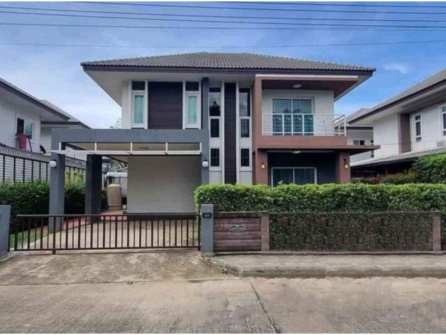 H438-2-story house for sale (Ornsirin Village 5), Yang Noeng, Saraphi, Chiang Mai.