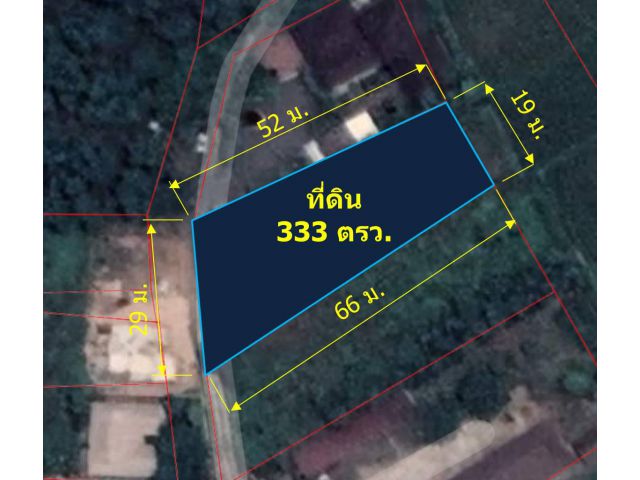 L215-ขายที่ดินเปล่า 333 ตรว. ใกล้ ม.แม่โจ้ ต.หนองจ๊อม อ.สันทราย จ.เชียงใหม่