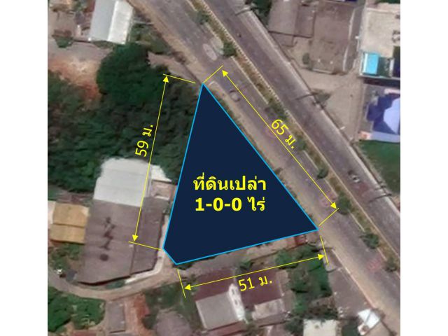 L258-ขายที่ดิน 1-0-0 ไร่ (ติดถนนวงแหวนรอบ 2 ต.สันพระเนตร อ.สันทราย)