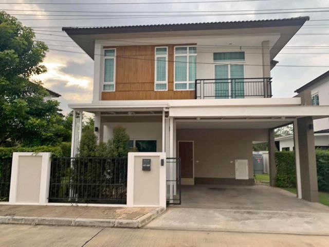 H665-2-story house for sale (Ornsirin Belive Village), San Pu Loei, Doi Saket, Chiang Mai.