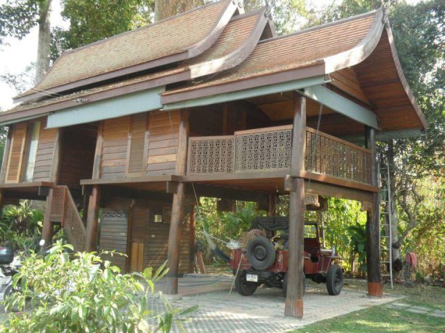 H667-Thai style house, San Pu Loei, Doi Saket, Chiang Mai