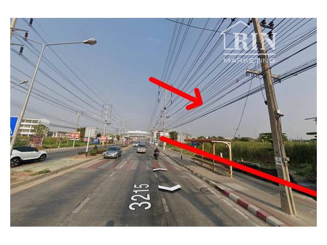 R624-049ขายที่ดินสวย ทำเลดี ติดถนนบางกรวย-ไทรน้อย 23-3-50 ไร่  จ.นนทบุรี