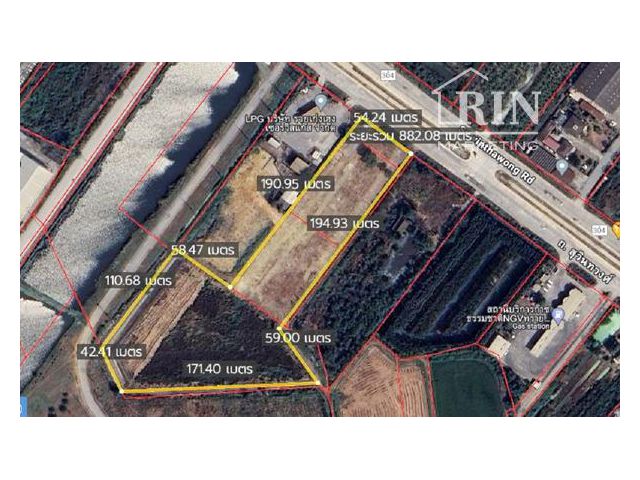 R010-021 ขายที่ดิน โซน EEC ฉะเชิงเทรา ติดถนนสุวินทวงศ์ ถมแล้ว เนื้อที่ 15.1.52 ไร่ ห่างจากโรบินสันฉะเชิงเทราเพียง 10 กิโ