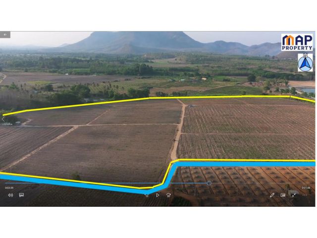 ขาย ที่ดิน พื้นที่เป็นเนินสวย มีวิวเขารอบด้าน - 114 ไร่ 1 งาน 7 ตรว