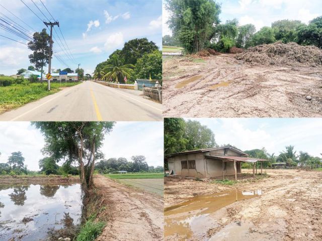 ขายที่ดิน 5 ไร่ใกล้ห้างเซ็นทรัลสี่แยกไฟแดงบ้านกร่างดูโฮม ตัวเมืองขายถูก