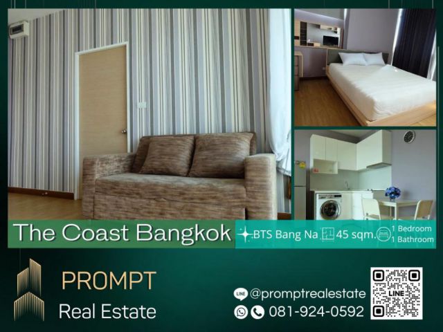 ST12408 - The Coast Bangkok - 45 sqm - BTS Bang Na- Southeast Bangkok University- Suvarnabhumi Airport