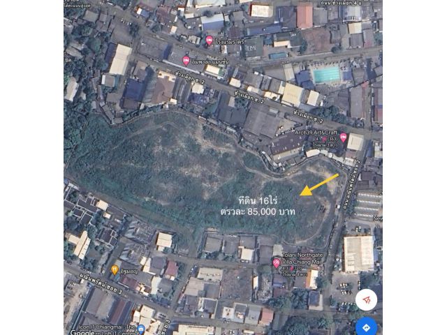 R624-066 Chiangmai Land Land for sale old city Chiangmai 16 rai 85,000 THB/ SQ Wah  出售舊城清邁 16 萊 85,000 泰銖/ SQ Wah 土地ขายที่