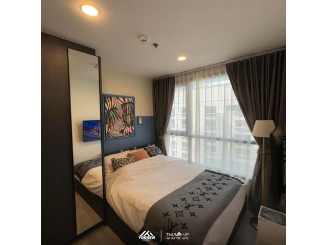 ห้องตกแต่งให้แบบ Fully Fitted  1 ห้องนอน 1 ห้องน้ำ ห้องตกแต่งมาแล้ว Condo XT Huai Khwang ราคาดีมาก