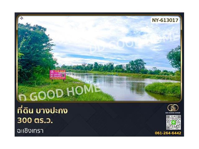 ที่ดิน บางปะกง 300 ตร.ว. ฉะเชิงเทรา