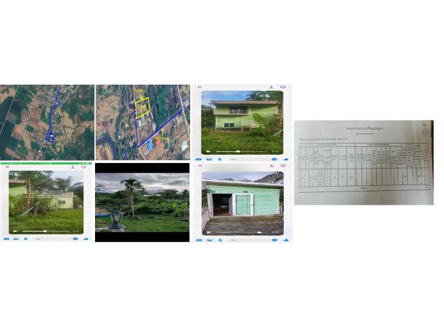 ขายที่ดินมีโฉนด+บ้าน(มีทะเบียนบ้าน+น้ำ+ไฟฟ้า)