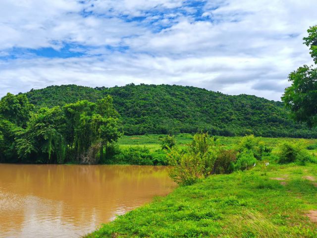 ที่ดิน แบ่งขาย วิวภูเขา แม่น้ำ บรรยากาศร่มรื่น  ทุ่งหลวง ปากท่อ