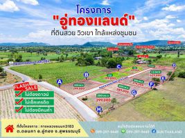 ที่ดินอู่ทองสุพรรณบุรี แบ่งขาย 200 ตรว.- 1 ไร่, 2 ไร่ ทำเลดีติดลาดยาง