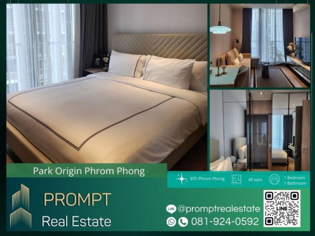 OP01582 - Condo Park Origin Phrom Phong - 40 sqm  - BTS Phrom Phong - Emporium