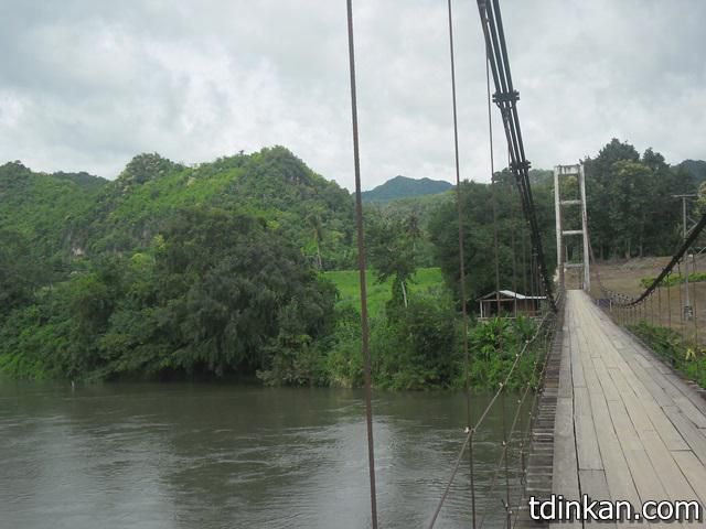 ขายที่ดินติดแม่น้ำ วิวสะพานแขวน