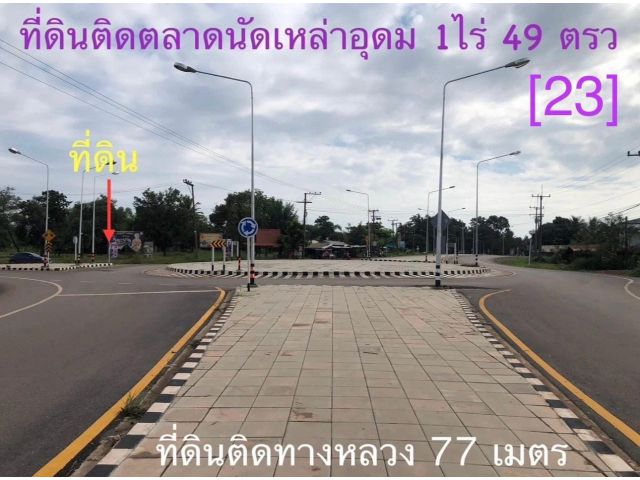 ที่ดินติดตลาดนัดเหล่าอุดม (1 ไร่ 49 ตรว.) [23]