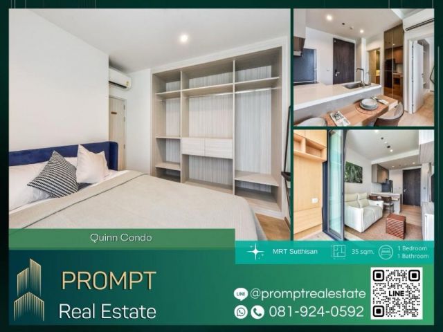 PPV PPV QR03918 - Quinn Condominium - 35 sqm - MRT Sutthisan