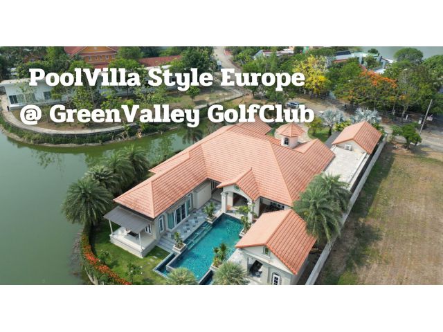 ขายบ้านหรูติดเลคในโครงการ Green Valley Golf Club ราคา 42ล้าน #ขายบ้านแม่ริม