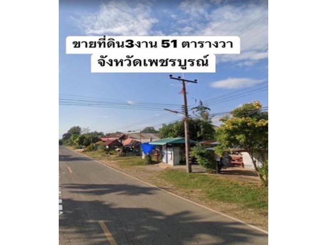 ขายด่วน! ที่ดินบ้านโคก เนื้อที่ 3 งาน 51 ตรว.(351 ตรว.) ทำเลติดถนนลาดยาง ใกล้ ลานชมดาว อุทยานแห่งชาติตาดหมอก