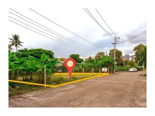 ขายที่ดินถนนศรีภูมิใกล้สถานีรถไฟฟ้าโฉนดพร้อมโอน