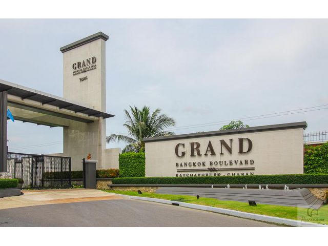 ขายบ้านเดี่ยว Luxury Grand Bangkok Boulevard ราชพฤกษ์-จรัญฯ ติดถนนพราณนก-พุทธมลฑลสาย 4 พื้นที่ขนาด 161 ตร.วา พื้นที่ใช้ส