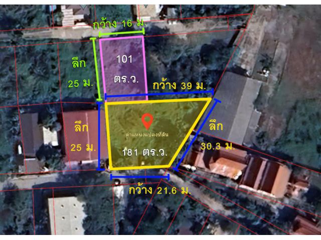 ขายที่ดิน ถ.ติวานนท์ ปากเกร็ด ต.บางพูด 282 ตร.ว. ซอยงบประมาณ ใกล้เมืองทองธานี