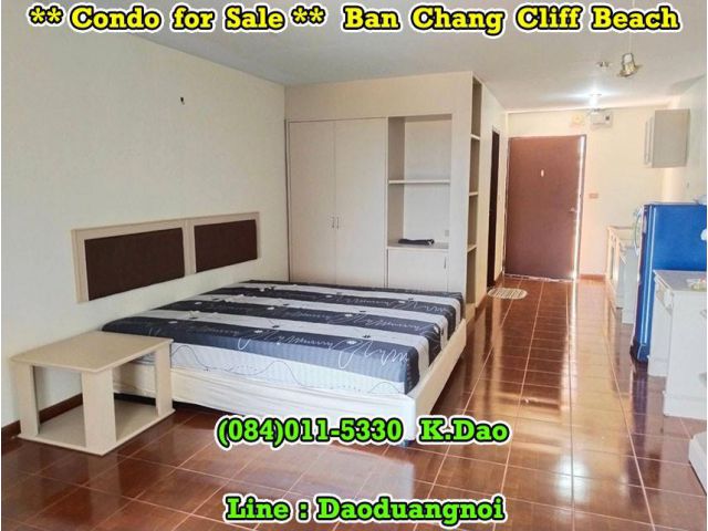 Ban Chang Cliff Beach *** Condo for Sale *** Sea View