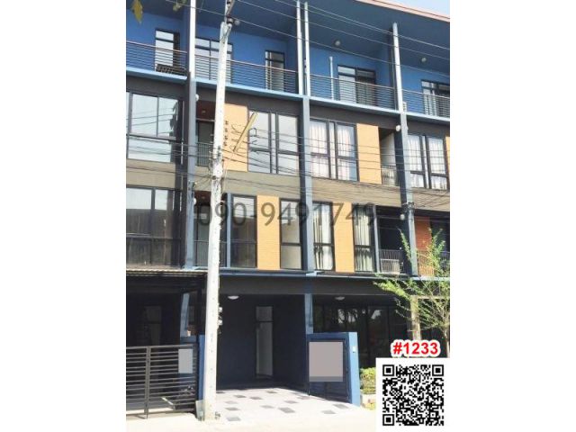 เช่า ทาวน์โฮม Haus 35 แจ้งวัฒนะ 35  ใกล้คลับเฮ้าส์ เหมาะทำโฮมออฟฟิศได้ 