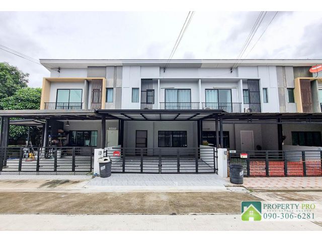 MJ24R-006 ให้เช่า บ้าน ทาวน์โฮม The Connect อ่อนนุช วงแหวน แบบ 3 ห้องนอน 22 ตรว 113 ตรม ใกล้ เฉลิมพระเกียรติ์ ร.9 กิ่งแก